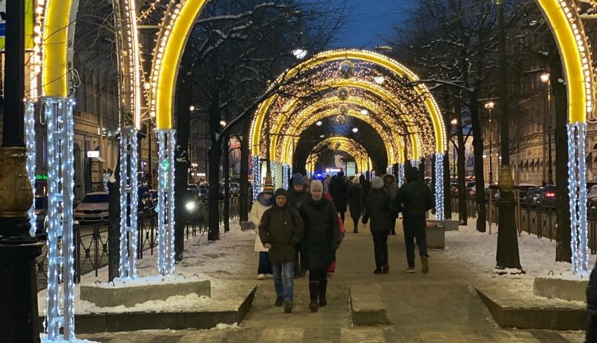 Петербург сказочно новогодний
